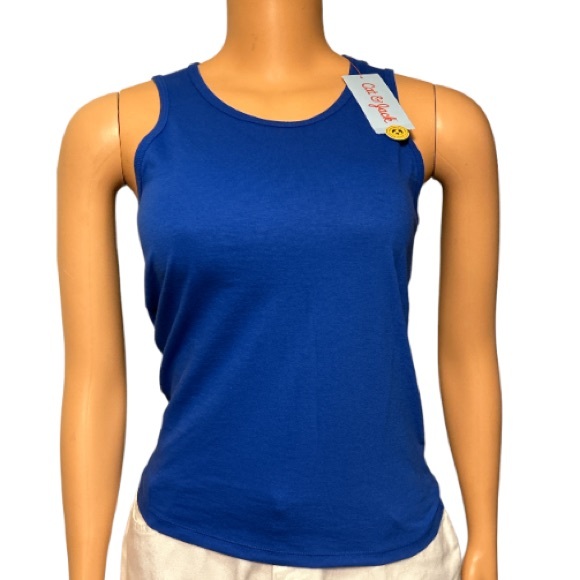 Cat & Jack Girls Tank Top Royal Blue sleevless size M 8/10 New with Tags - Picture 10 of 10
